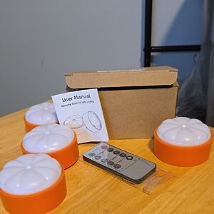 Remote Control LED Lights - Orange